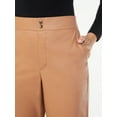 thumbnail image 4 of Sofia Jeans Women's High Rise Faux Leather Jogger Pants, 4 of 6