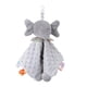 thumbnail image 3 of Manta de seguridad para bebé con animal de peluche, etiquetas de felpa supersuaves, juguete, manta para acurrucarse, juguete sensorial relajante, comodidad, gris, 3 of 5