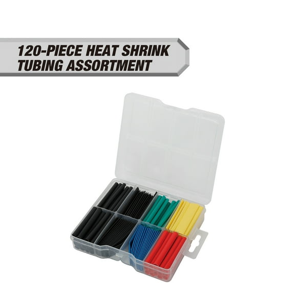 Hyper Tough 120-Piece Assortment Heat Shrink Tubing Wire Connectors