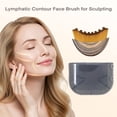thumbnail image 2 of KitGody 2 PCS Lymphatic Contour Face Brush Chin & Neck Relaxation,PortableBeauty Tool with Travel Case., 2 of 7