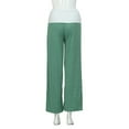 thumbnail image 3 of Ierhent Womens Flare Yoga Pants No Boundaries Womens Yoga Pants Loose Wide Leg Comfy Lounge Pajamas Sweatpants Casual High Waisted Sweat pants with Pockets Green,2XL, 3 of 7