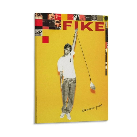 Dominic Fike Poster 4 Home Decor Poster Wall Art Hanging Picture Print Bedroom Decorative Painting Posters Room Aesthetic