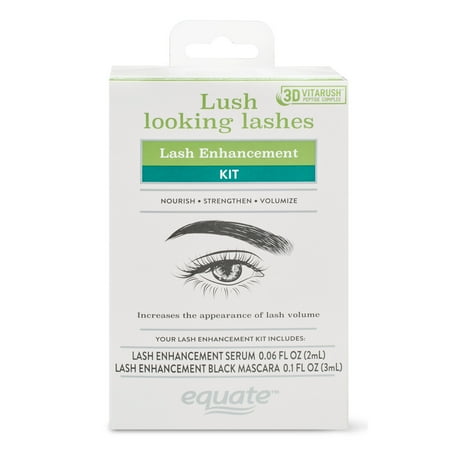 Equate Lash Enhancement Kit with 3D VitaRush Peptide Complex
