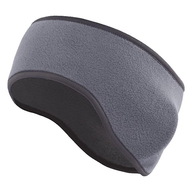 Elegante, simplemente de invierno, calentador de vellón, diadema para hombre y mujer, niños, ciclismo de esquí Afortunado Sencillez
