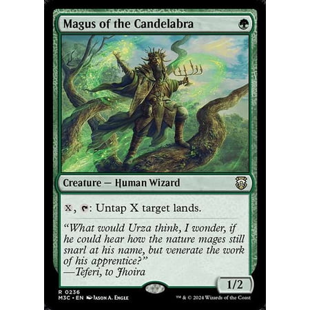 MtG Modern Horizons 3 Commander Rare Magus of the Candelabra [FOIL] #236