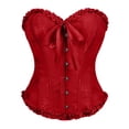 thumbnail image 4 of Bustier Élégant pour Soirée Formelle, Corset avec devant en Dentelle et Fermeture à Trois Crochets, 4 of 8