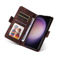 thumbnail image 6 of for Samsung Galaxy S22 Plus Pattern Wallet Case, Magnetic Closure PU Leather Wallet Flip Case with Card Holder Kickstand Purse Phone Cover with Wrist Strap for Samsung Galaxy S22 Plus, Coffee, 6 of 10