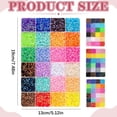 thumbnail image 5 of 40 Color Resin Jelly Rhinestones For Bedazzling,3Mm Flatback Gems For Crafting,Bedazzling Kit With 3Pcs B7000 Glue For Clothing Shoes Nail Book Diamond Art, 5 of 6