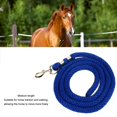 thumbnail image 4 of Horse Training Rope, Flexible 6.6ft Horse Lunge Line  for Competition Red,Black,Royalblue,Purple,Navy Blue, 4 of 7