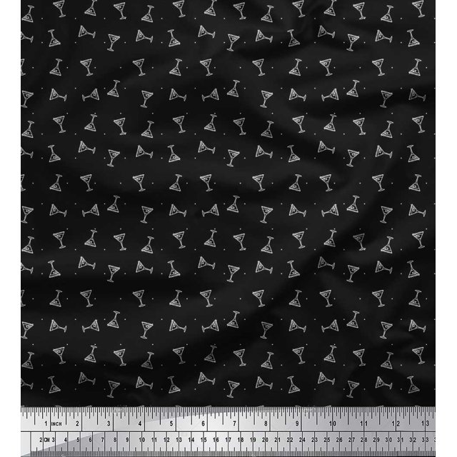 Soimoi Toile de Coton Imprimé par Yard 56 Pouces de Large