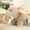 Gray, variant on 1-Pack Jungle Safari Brown Plush Elephant Plush Animal Toy, 7.8 Inches