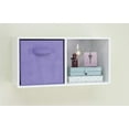 thumbnail image 4 of ClosetMaid 3878 Cubeicals Fabric Drawer, Light Purple, 2-Pack, 4 of 4
