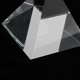 thumbnail image 2 of Clear Crystal Pyramid Prism Pisapapeles educativo físico del juguete de la de cristal 8cm Magideal Clear Crystal Pyramid Prism, 2 of 7