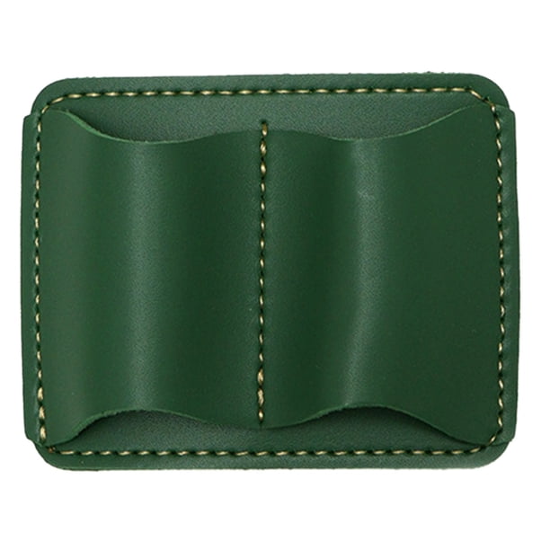 Vintage Top Grain Portabolígrafos de cuero para el cuaderno de Tr Aveler - Hecho a mano Cr Azy Horse Lazo de la pluma de cuero con clip de acero inoxidable