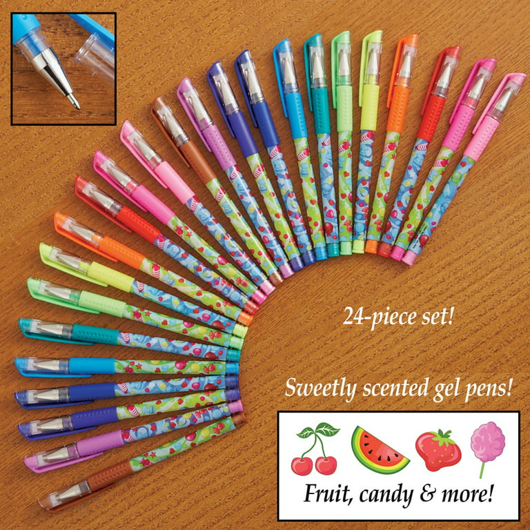 Scentos Sugar Rush Candy Scented Gel Pens. Pack of 20. – BigaMart
