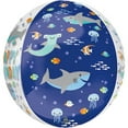 thumbnail image 2 of Shark Orbz Balloon 16", 2 of 3