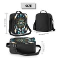 thumbnail image 2 of Balery Boho Dreamcatcher Caja de Almuerzo y Bolsa de Almuerzo para Hombres y Mujeres, Bolsa de Almuerzo Reutilizable con Gran Capacidad, Bolsa de Almuerzo Aislada, 2 of 7