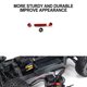 thumbnail image 3 of Bewildely Eje de rueda de acero 1/10, 4 Uds. Para ARRMA SENTON 3S RC, pieza de coche RC, accesorios de coche, piezas de repuesto, pieza de Kits de construcción modelo, 3 of 6