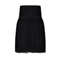 thumbnail image 3 of ICHUANYI Clearance Women's Summer Casual Temperament Comfortable Lace Panel Wrap Tank Top(Black, XXL) ICHUANYI WER2023080800762, 3 of 5