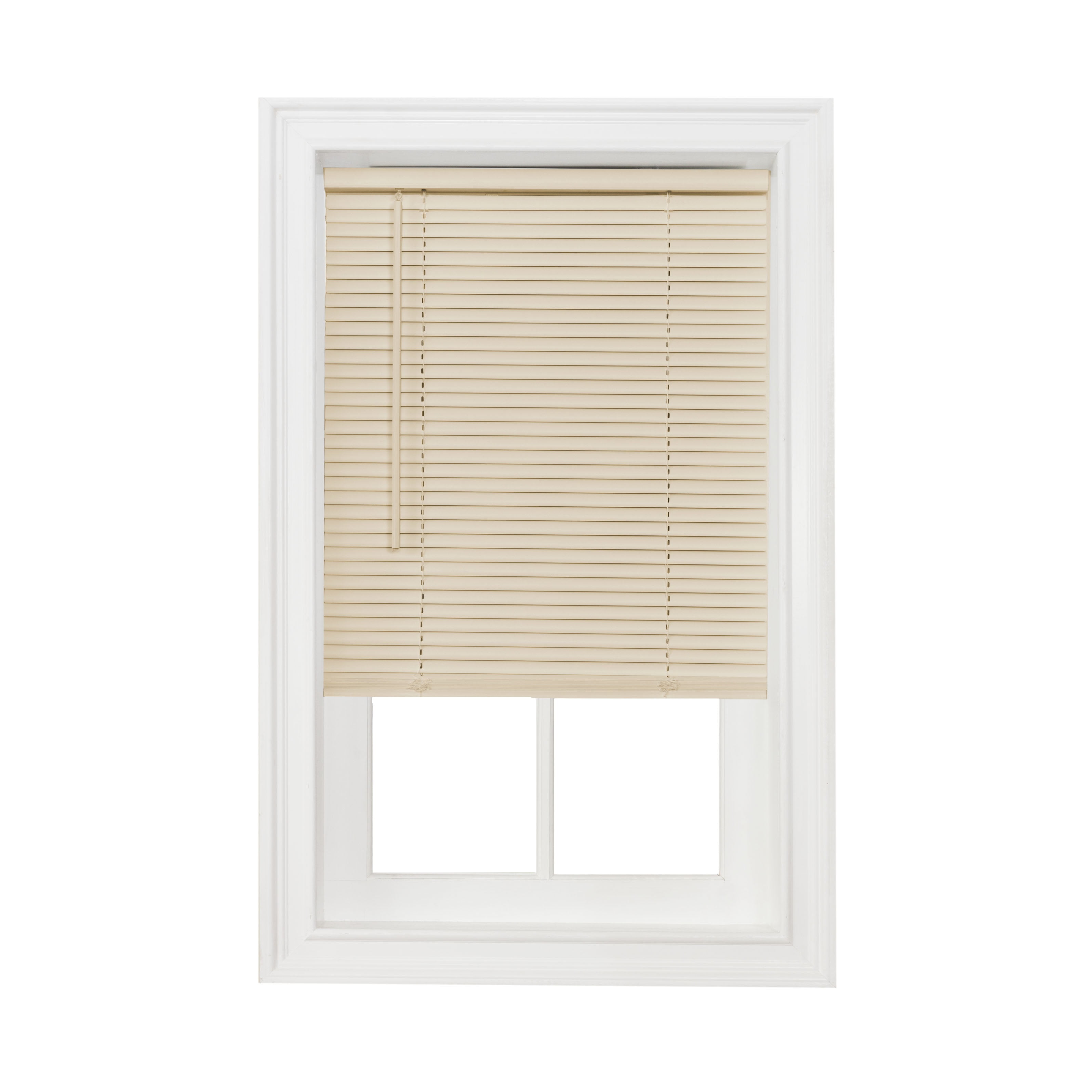 Simple Elegance by Ben&Jonah Cordless Amancer Collection 1' Light Filtering Mini Blind 41'L x 64'W - Alabaster