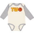 thumbnail image 3 of Inktastic Basketball Second Birthday Boys or Girls Long Sleeve Baby Bodysuit, 3 of 5
