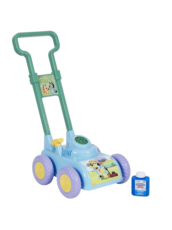 Open Box Little Kids Inc. Bluey No Spill Bubble Mower. Ages 3+
