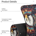 thumbnail image 4 of Yayeee Faucet Mat for Kitchen Sink 30" Diatomite Long Splash Guard Pad, Brown Abstract Eagle, 4 of 7