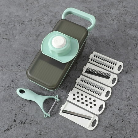 

Multifunctional Vegetable Cutter Potato Slice Pattern Hand Guard Shredder Household Cucumber Storage Peeler Grater Kitchen