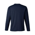 thumbnail image 5 of Harriton M118L Unisex Charge Snag and Soil Protect Long Sleeve T-Shirt-Dark Navy-3XL, 5 of 6