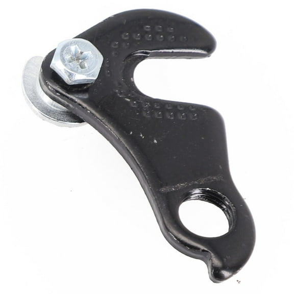 Bicycle Rear Derailleur Hanger Gear Tail Hook Converter Metal Frame Replacement Part with Bolt for Most Bikes Iron 55x35mm
