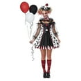 thumbnail image 2 of Womens Creepy Clown Costume, 2 of 4