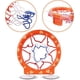 thumbnail image 3 of 1 juego de 5 pelotas de baloncesto, cesta, juego de cestas, juguetes de baño, mini cesta con ventosas. ER, 3 of 5
