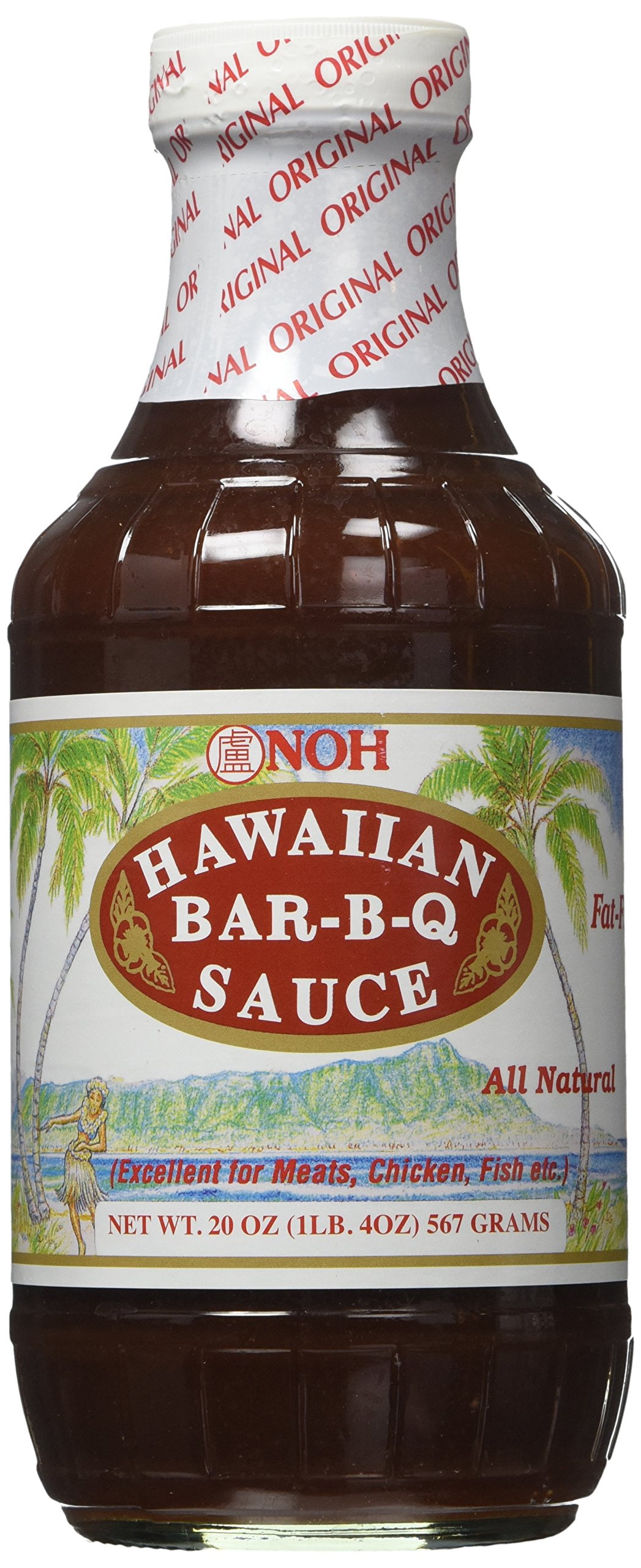 Noh Foods Hawaiian BarBQ BBQ Sauce 20 ounce Bottle