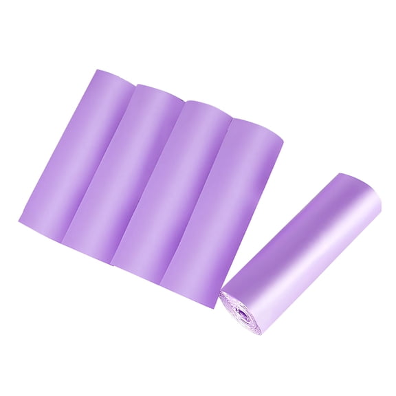 CCOCC 5 Rolls Small Trash Garbage Bags,4 Gallon Strong Thin Material Disposable Kitchen Garbage Bags,Plastic Trash Bags for Office Home Bedroom 100 Counts Portable Camping Toilet Biodegradable