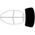 thumbnail image 2 of Rvinyl Window Tint Kit Compatible with Hyundai Elantra 1996-2000 (Sedan) - Rear Windshield Precut, 2 of 8