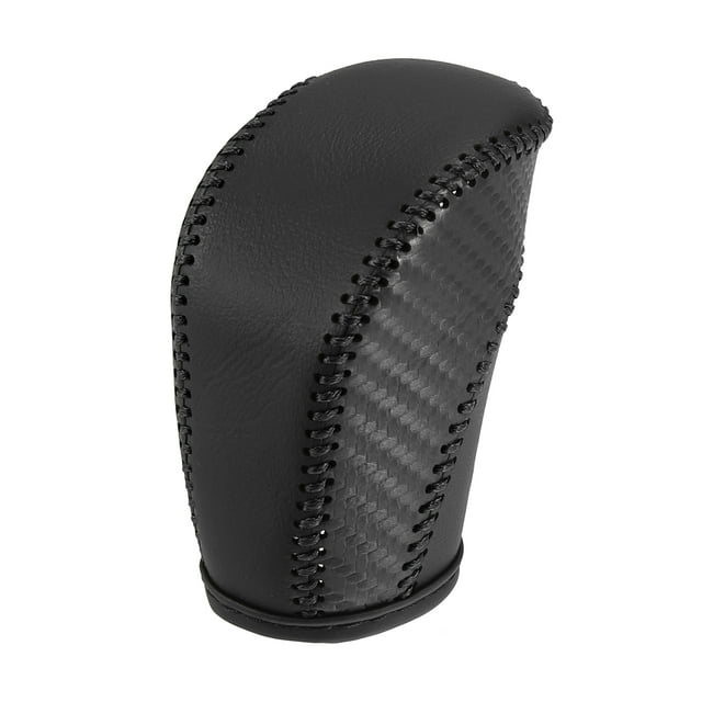 Cubierta de pomo de palanca de cambios de cuero de imitación para coche para Volkswagen Jetta Tiguan 2011-2019 Passat Beetle 2012-2019 Atlas 2018-2019 CC 2013-2017