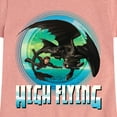 thumbnail image 3 of How to Train Your Dragon - High Flying - Toddler & Youth Girls Short Sleeve Graphic T-Shirt, 3 of 5