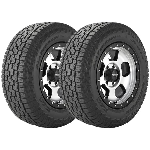 Paquete De 2 Llantas 245/70r17 Pirelli Scorpion All Terrain Plus 110t