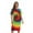 Tie Dye Bright Swirl, variant on Just Love Short Sleeve Nightgown / Night Shirts Sleep Dress for Women (Tie Dye Bright Spotty, Medium)