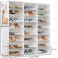 thumbnail image 4 of Shoe Storage,48 Pairs Shoe Rack Organizer for Closet Shoe Cabinet with Door Shoe Shelves for Closet,Entryway,Hallway,Bedroom, 4 of 15