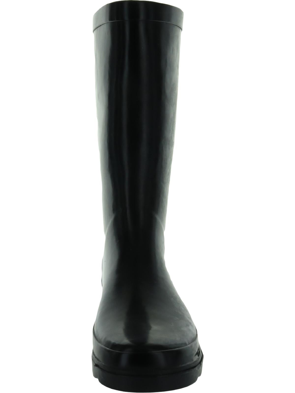 Sugar Womens Raffle 4 Rubber Pull On Rain Boots