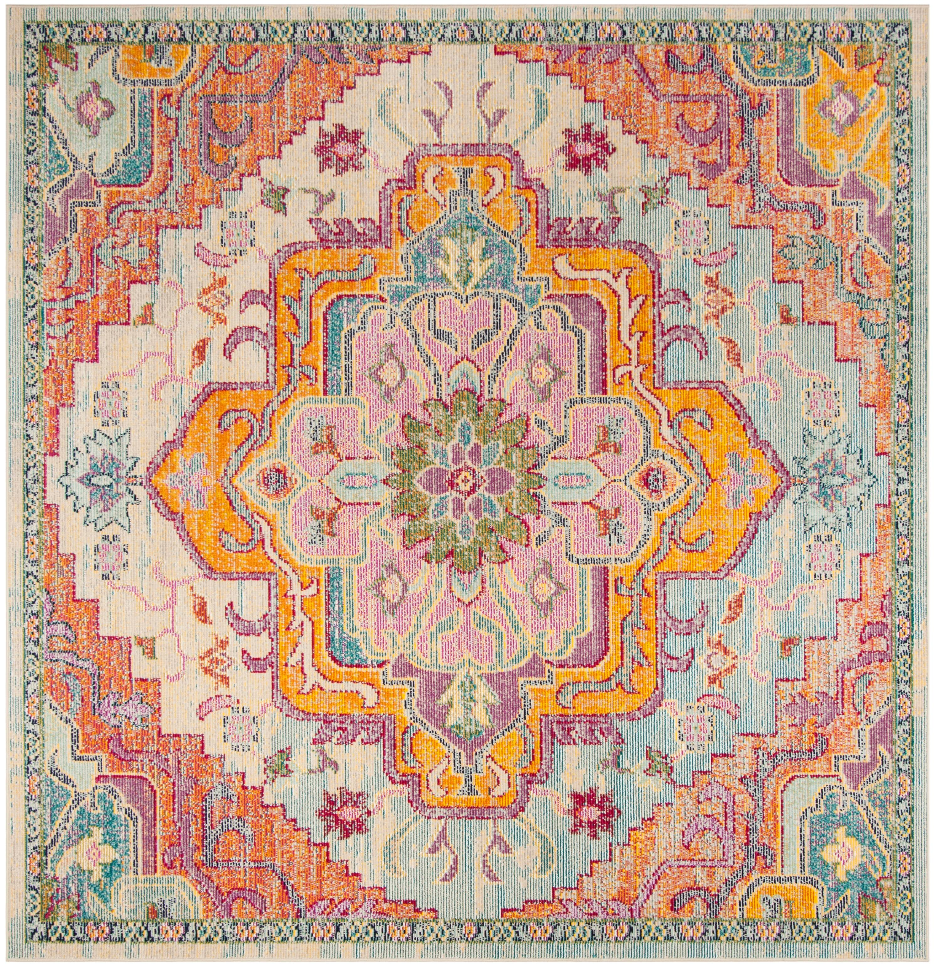 Safavieh Crystal Debra Floral Area Rug or Runner - Walmart.com ...