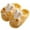 Yellow, variant on Splozh Kids Slippers Boys Cute Plush Kids' Slippers for Fall Warm Non Slip Indoor Home Slippers for Boys Girls Yellow,4.5-5.5 Years
