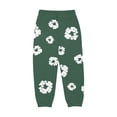 thumbnail image 3 of Venta de liquidación Chándal deportivo con capucha para mujer, ropa unisex de dos piezas para correr, jersey de manga larga, sudadera con capucha + conjunto de pantalones de chándal Verde L, 3 of 5