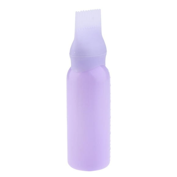 Aplicador de tinte para el cabello de plástico para salón, botella para Púrpura Zulema aplicador de la botella de tinte para el cabello