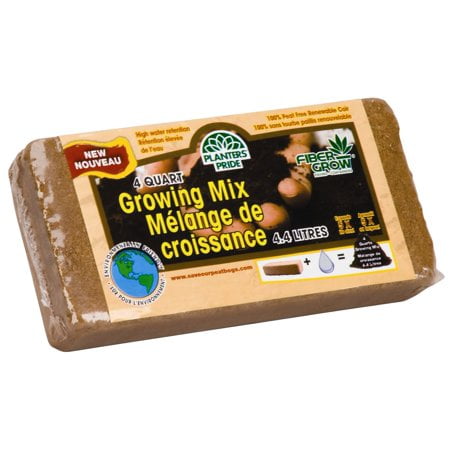 Akro-Mils Jardinières Fierté Rz4Qbr Mélange de Culture en Fibre de 4 Litres Marron