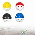 thumbnail image 2 of 4 pelotas de Floorball Zulema huecas 26 agujeros para Unihockey, 2 of 8