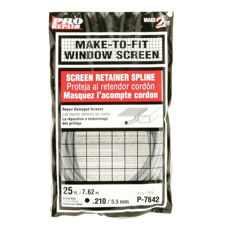 

Screen Retainer Spline 0.210 in. 25 ft. Gray