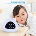 thumbnail image 3 of Toystoory Cat Wake-Up Termómetro Lámpara de reloj de noche con luz LED Decoración del hogar Numero 3 Toystoory HA026006-03, 3 of 6