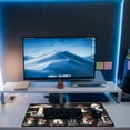 thumbnail image 6 of Psychedelic Mushrooms Desk Mat, Large Gaming Mouse Pad, 31.5"x11.8", Extended Big Computer Keyboard Mouse Pad with Non-Slip Base and Stitched Edge, 6 of 13